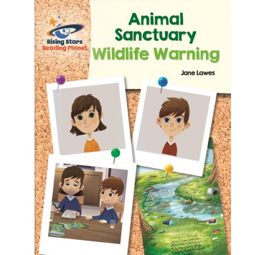 Jane Lawes - Reading Planet - Animal Sanctuary: Wildlife Warning - White: Galaxy