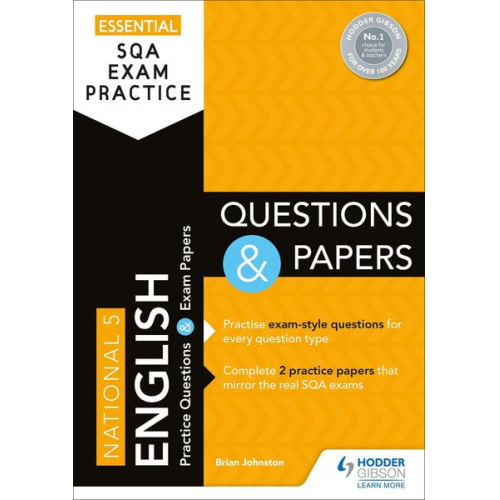 Brian Johnston - Essential SQA Exam Practice: National 5 English Questions and Papers