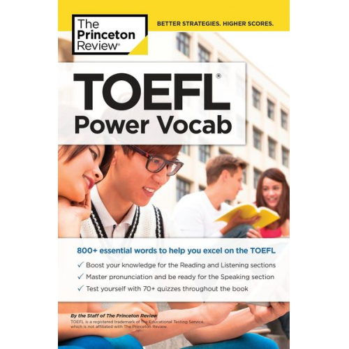 The Princeton Review - TOEFL Power Vocab: 800+ Essential Words to Help You Excel on the TOEFL