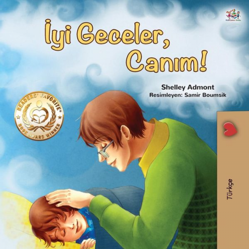 Shelley Admont KidKiddos Books - Goodnight, My Love! (Turkish Children's Book)