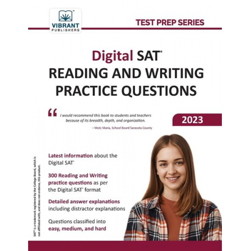 Vibrant Publishers - Digital SAT Reading and Writing Practice Questions