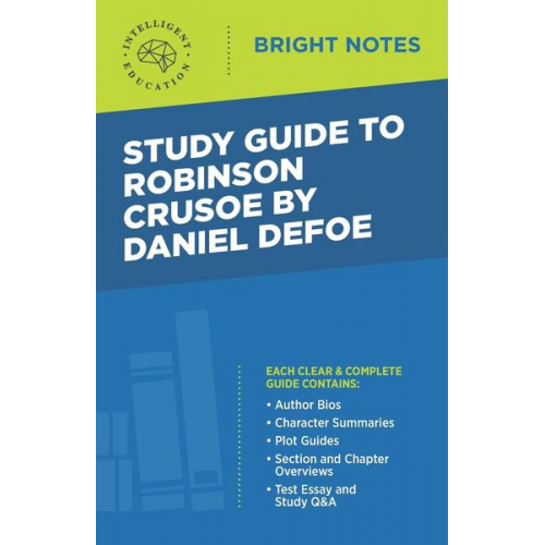 Study Guide to Robinson Crusoe by Daniel Defoe