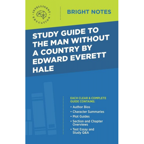 Study Guide to The Man Without a Country by Edward Everett Hale