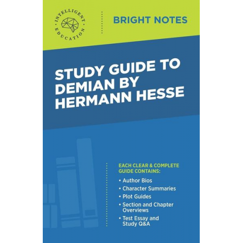 Study Guide to Demian by Hermann Hesse