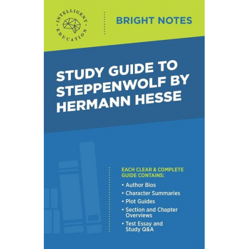 Study Guide to Steppenwolf by Hermann Hesse