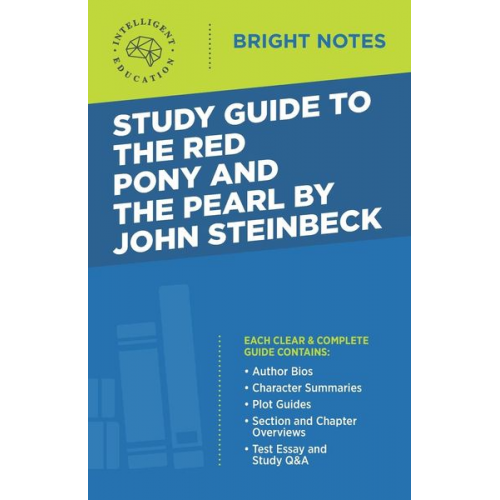 Study Guide to The Red Pony and The Pearl by John Steinbeck