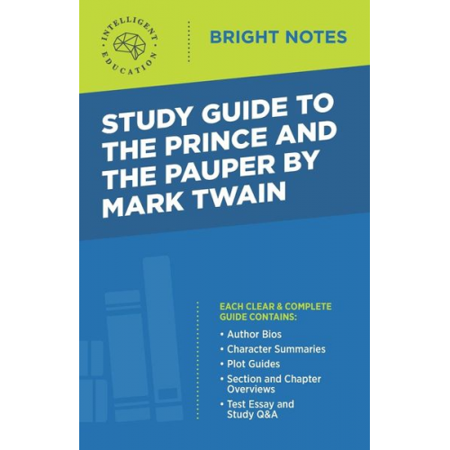 Study Guide to The Prince and the Pauper by Mark Twain