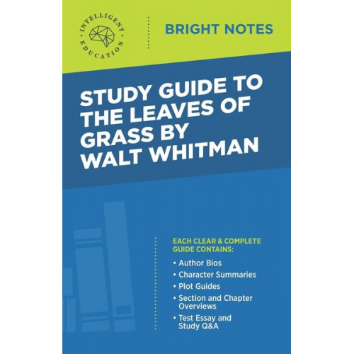 Study Guide to The Leaves of Grass by Walt Whitman