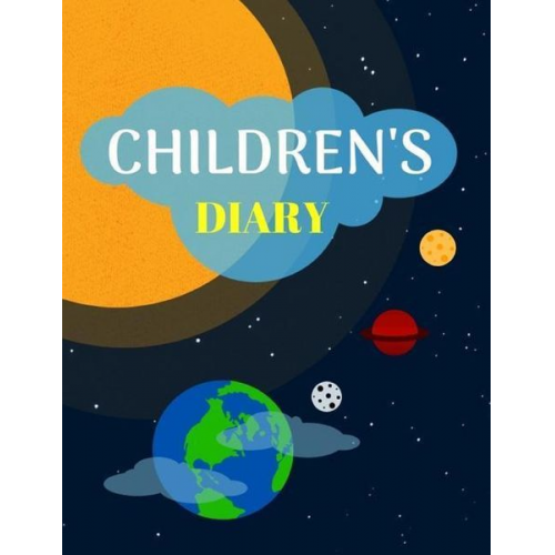 Maxima Mozley - Children's Diary: Ages 4-8 Childhood Learning, Preschool Activity Book 100 Pages Size 8.5x11 Inch