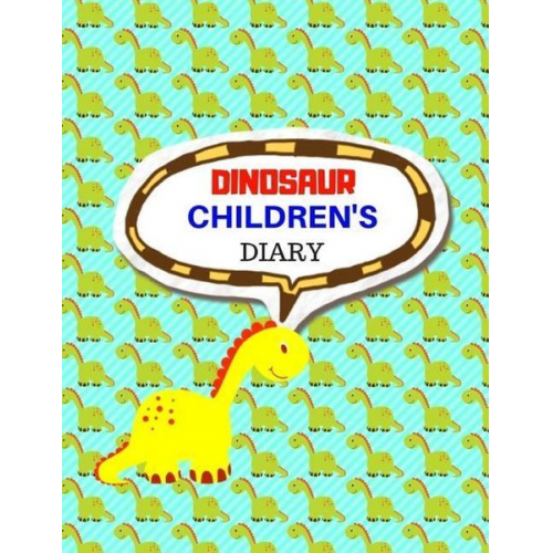 Maxima Mozley - Dinosaur Children's Diary: For Kids Ages 4-8 Childhood Learning, Preschool Activity Book 100 Pages Size 8.5x11 Inch