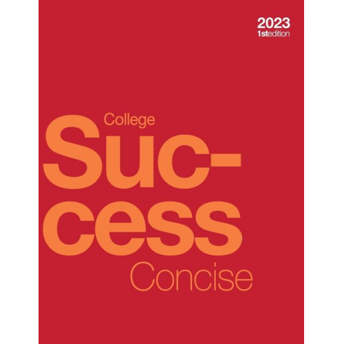 Amy Baldwin - College Success Concise (paperback, b&w)