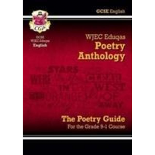 Cgp Books - GCSE English WJEC Eduqas Anthology Poetry Guide includes Online Edition, Audio and Quizzes: for the 2025 and 2026 exams