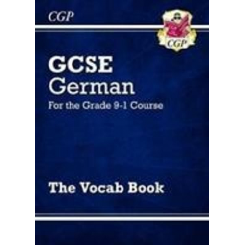 Cgp Books - GCSE German Vocab Book (For exams in 2025)