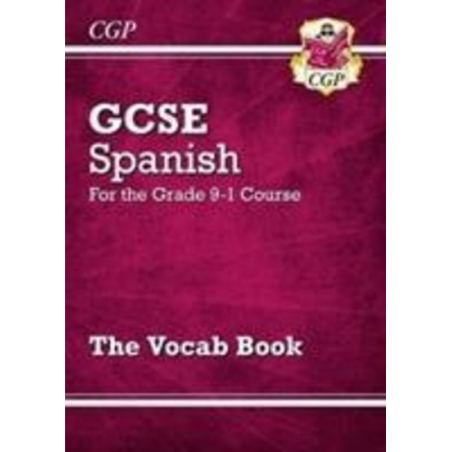 Cgp Books - GCSE Spanish Vocab Book (For exams in 2025)