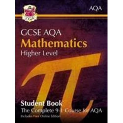 Cgp Books - GCSE Maths AQA Student Book - Higher (with Online Edition)