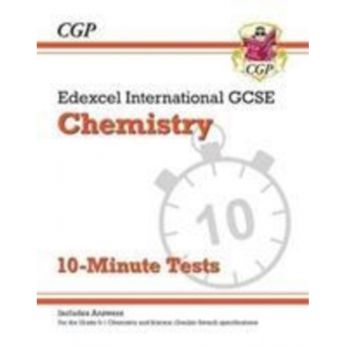 Cgp Books - Edexcel International GCSE Chemistry: 10-Minute Tests (with answers): for the 2025 and 2026 exams