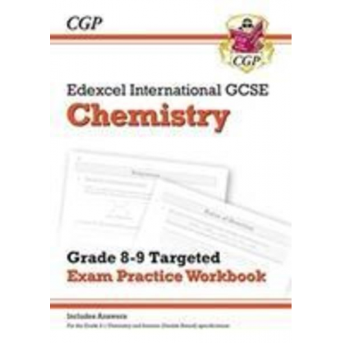 Cgp Books - Edexcel International GCSE Chemistry Grade 8-9 Exam Practice Workbook (with Answers)