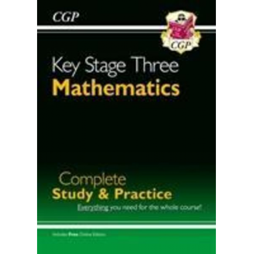 Cgp Books - KS3 Maths Complete Revision & Practice - Higher (includes Online Edition, Videos & Quizzes): for Years 7, 8 and 9