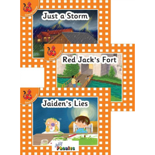 Louise Van-Pottelsberghe - Jolly Phonics Orange Level Readers Set 4