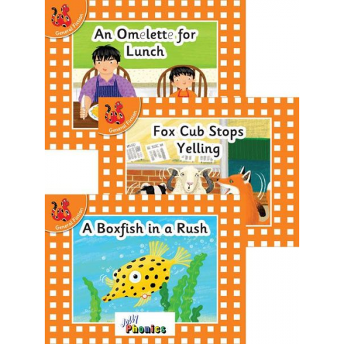 Louise Van-Pottelsberghe - Jolly Phonics Orange Level Readers Set 6