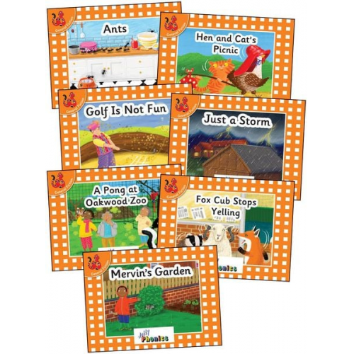 Louise Van-Pottelsberghe - Jolly Phonics Orange Level Readers Complete Set