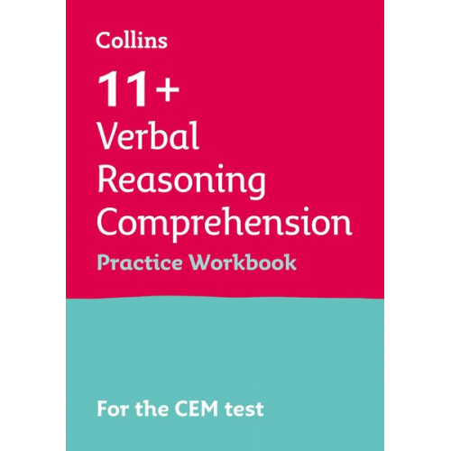 Collins 11 - 11+ Verbal Reasoning Comprehension Practice Workbook