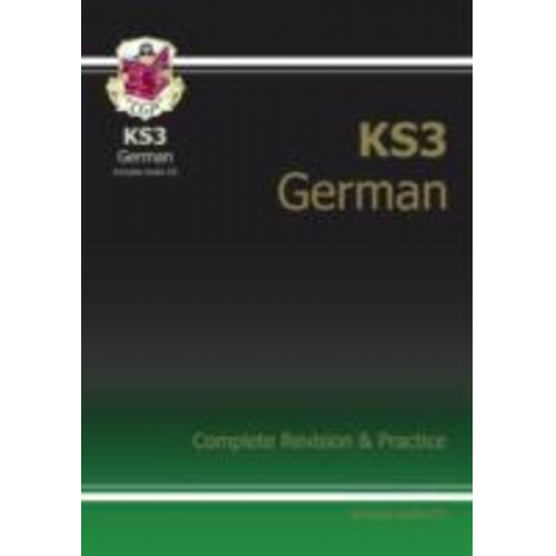 Cgp Books - KS3 German Complete Revision & Practice (with Free Online Edition & Audio)