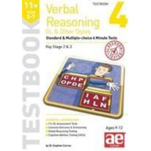 Stephen C. Curran Nicholas Geoffrey Stevens - 11+ Verbal Reasoning Year 5-7 GL & Other Styles Testbook 4