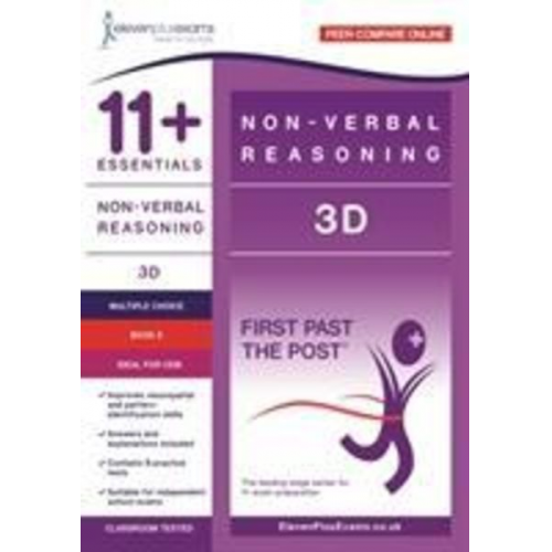 11+ Essentials - 3-D Non-verbal Reasoning Book 2