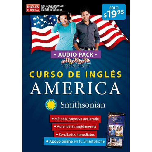 Inglés En 100 Días - Curso de Inglés América de Smithsonian..Audiopack. Inglés En 100 Días / America English Course, Smithsonian Institution