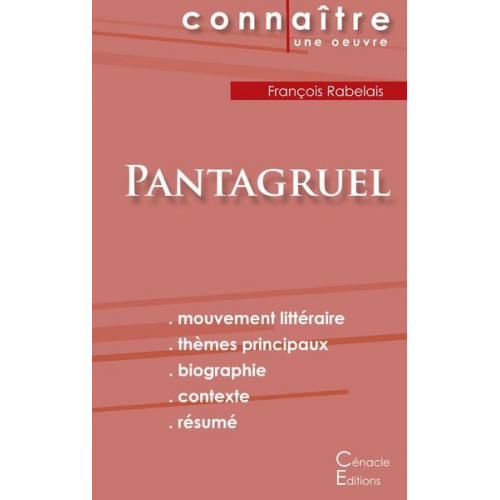 Francois Rabelais - Fiche de lecture Pantagruel de François Rabelais (Analyse littéraire de référence et résumé complet)