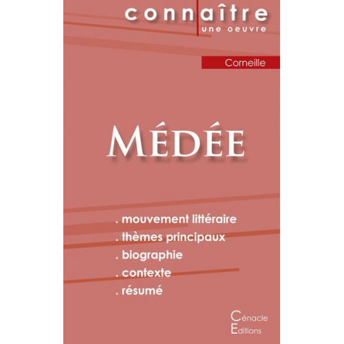 Pierre Corneille - Fiche de lecture Médée de Corneille (Analyse littéraire de référence et résumé complet)