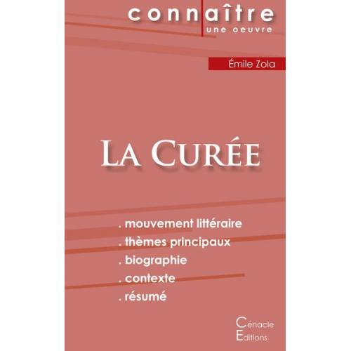 Emile Zola - Fiche de lecture La Curée de Émile Zola (Analyse littéraire de référence et résumé complet)