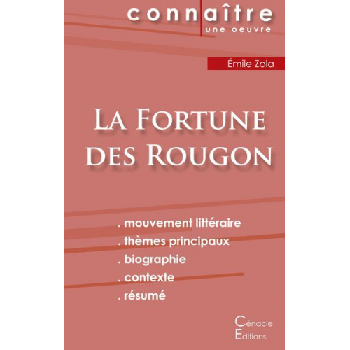 Emile Zola - Fiche de lecture La Fortune des Rougon de Émile Zola (Analyse littéraire de référence et résumé complet)