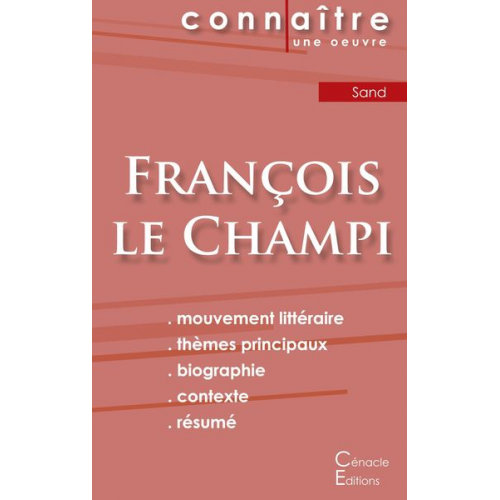 George Sand - Fiche de lecture François le Champi de George Sand (Analyse littéraire de référence et résumé complet)