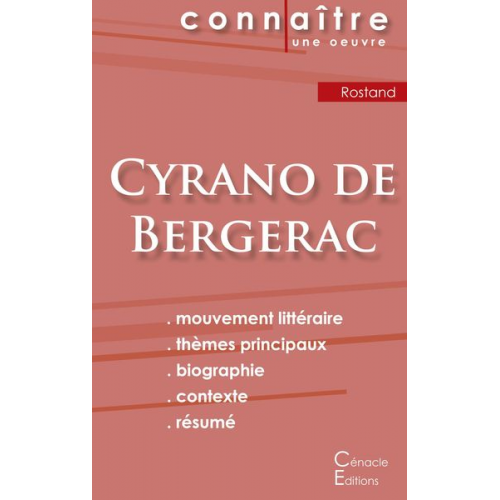 Edmond Rostand - Fiche de lecture Cyrano de Bergerac de Edmond Rostand (Analyse littéraire de référence et résumé complet)