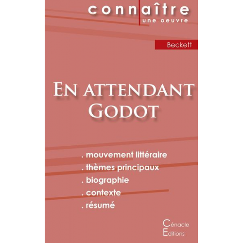 Samuel Beckett - Fiche de lecture En attendant Godot de Samuel Beckett (Analyse littéraire de référence et résumé complet)