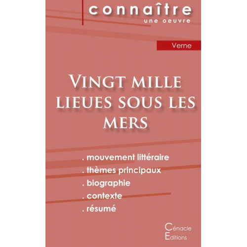 Jules Verne - Fiche de lecture Vingt mille lieues sous les mers de Jules Verne (Analyse littéraire de référence et résumé complet)