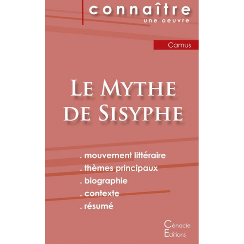 Albert Camus - Fiche de lecture Le Mythe de Sisyphe de Albert Camus (Analyse littéraire de référence et résumé complet)