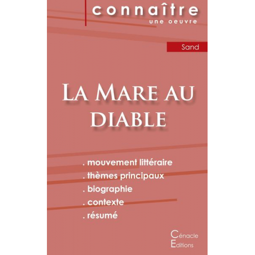 George Sand - Fiche de lecture La Mare au diable de George Sand (Analyse littéraire de référence et résumé complet)