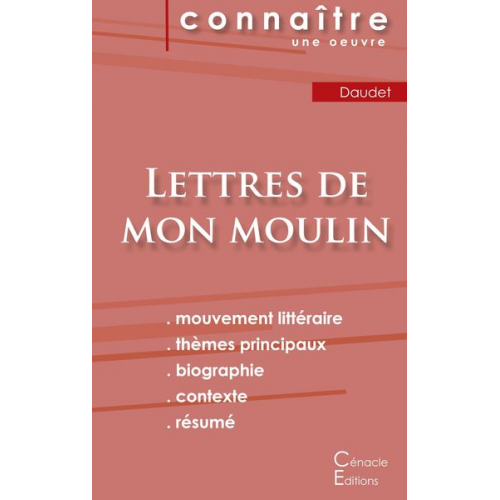 Alphonse Daudet - Fiche de lecture Lettres de mon moulin de Alphonse Daudet (Analyse littéraire de référence et résumé complet)