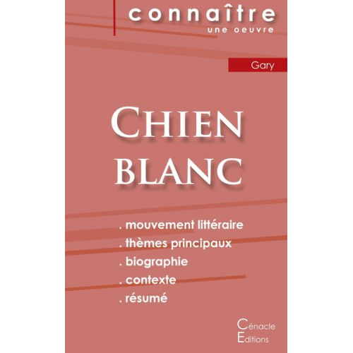 Romain Gary - Fiche de lecture Chien blanc de Romain Gary (Analyse littéraire de référence et résumé complet)