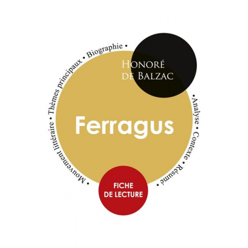 Honore de Balzac - Fiche de lecture Ferragus (Étude intégrale)