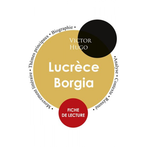 Victor Hugo - Fiche de lecture Lucrèce Borgia (Étude intégrale)