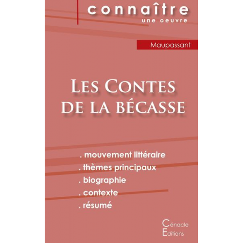 Guy de Maupassant - Fiche de lecture Les Contes de la bécasse de Maupassant (Analyse littéraire de référence et résumé complet)