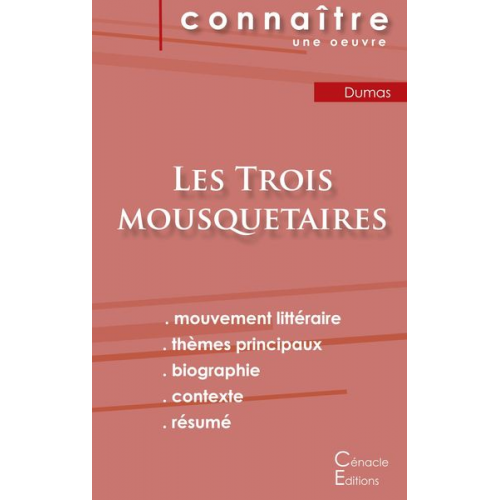 Alexandre Dumas - Fiche de lecture Les Trois mousquetaires de Alexandre Dumas (Analyse littéraire de référence et résumé complet)