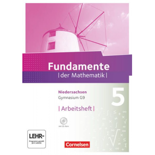 Fundamente der Mathematik 5. Sj. Arb/CD-ROM GY NS