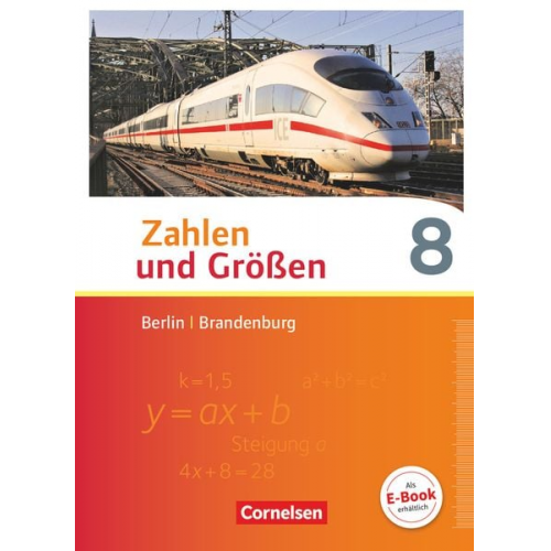 Udo Wennekers Martina Verhoeven Ines Knospe Bernhard Bonus - Zahlen und Größen 8. Schuljahr - Berlin und Brandenburg - Schülerbuch