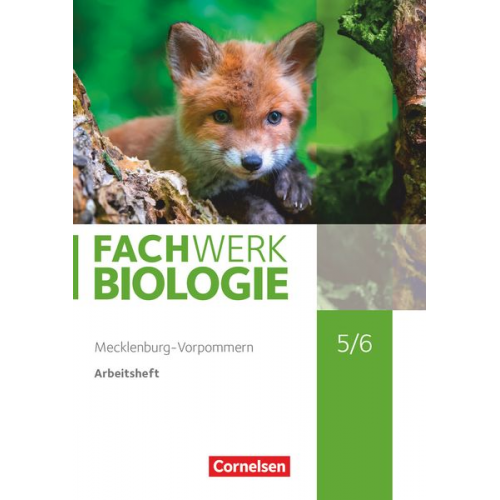 Fachwerk Biologie 5./6. Schuljahr - Mecklenburg-Vorpommern - Arbeitsheft