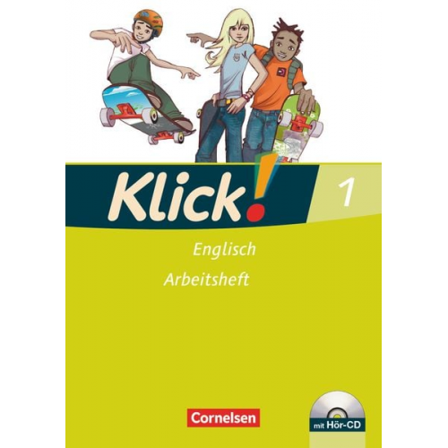 Berit Rudolph Susanne Baumgartner Angela Backhaus - Klick! Englisch 1: 5. Schuljahr. Arbeitsheft mit Hör-CD